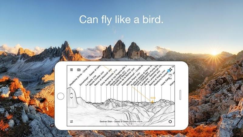 peakfinder离线地图软件下载,peakfinder,出行app,导航app